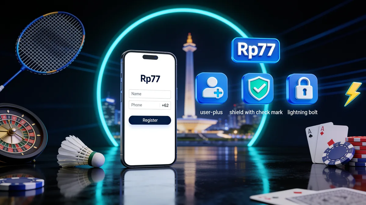 Cara Login ke Akun rp77 untuk pemain di Indonesia